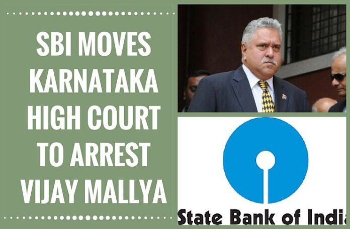 SBI moves Karnataka High Court to arrest Vijay Mallya