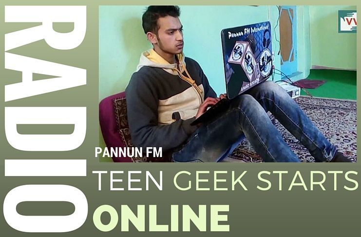 Teen from Kashmir sets up an online radio station