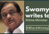 Swamy warns PM about PC meddling in Black Money investigations