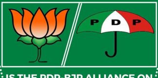 PDP-BJP Alliance may come to an end