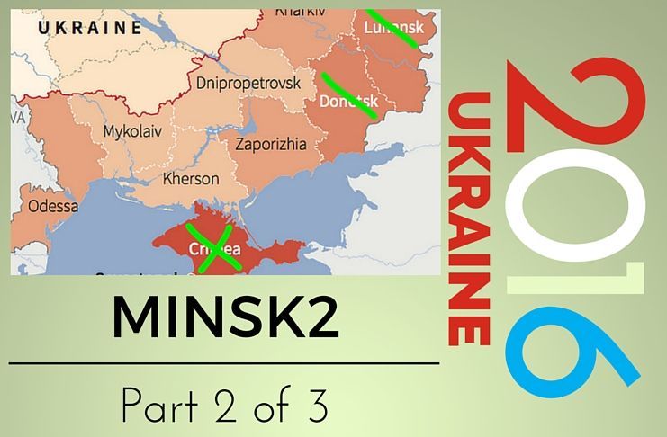 Russia and Ukraine signed Minsk2 agreement to resolve border disputes