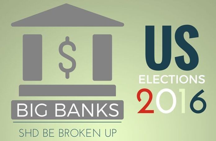 The President of US has the power to break up the big banks