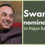 A patriot gets his due from a grateful nation, as Swamy is nominated to the Rajya Sabha