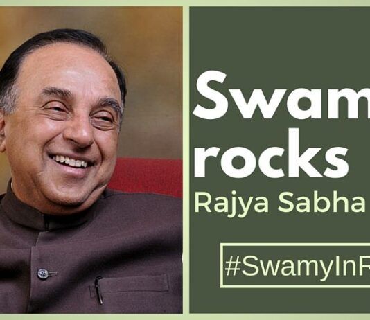 Swamy rocks Rajya Sabha forcing Congress to play defense