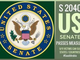 Senate passes Measure S 2040 that allows Sept. 11 victims to sue other states (countries) for their role