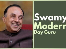 Swamy is an inspiration, a role model and a guide for the young and restless
