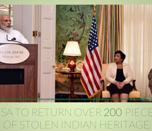 USA to return over 200 pieces of stolen Indian heritage
