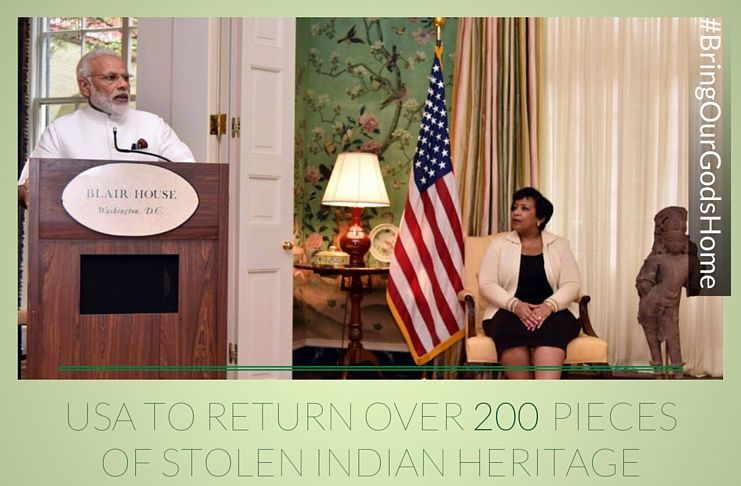 USA to return over 200 pieces of stolen Indian heritage