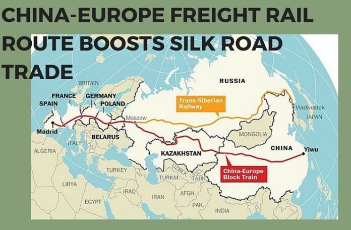 Rail Route between China-Europe