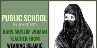Public school in India-controlled Kashmir bars Muslim woman teacher from wearing Islamic gown