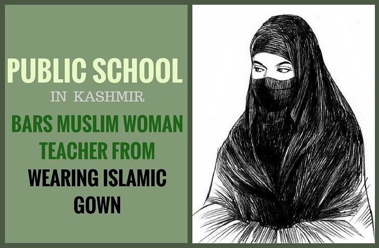 Public school in India-controlled Kashmir bars Muslim woman teacher from wearing Islamic gown