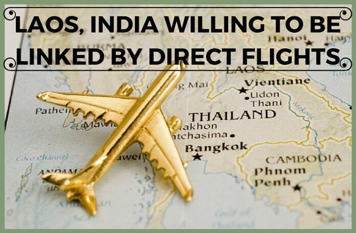 Direct flights between India and Laos may soon be launched