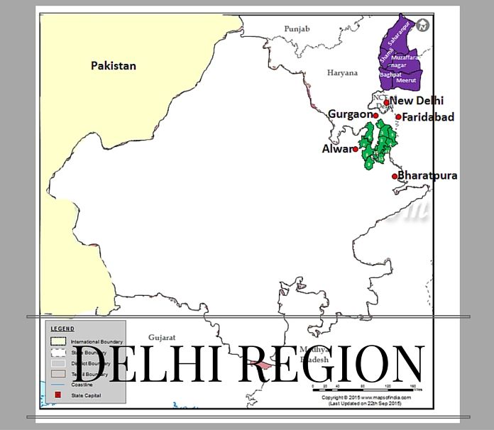 Delhi and neighborhoods