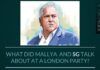 Mallya and SG Ranjit Kumar were spotted in a London Party having a serious conversation.