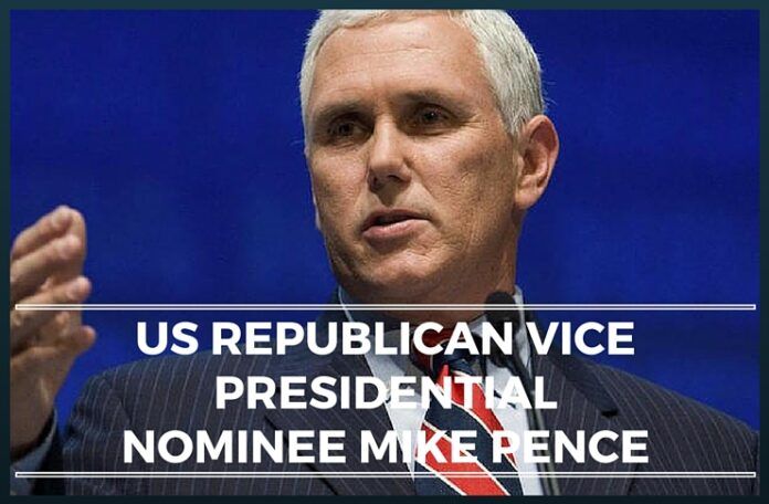 Mike Pence, Nominated for US Vice Presidency