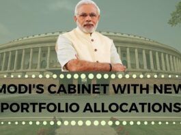 New list of Modi's Cabinet