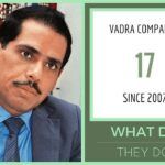 Since 2007 Vadra has opened/ closed 17 companies. What did they do?