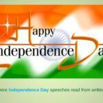 Why were Independence Day speeches read from a written script?