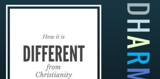In this video, Some fundamental differences between Dharma and Christianity are discussed