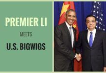 Chinese premier, who is here for a series of UN conferences and engagement with a wide spectrum of U.S. society.