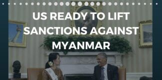 US ready to lift sanctions against Myanmar
