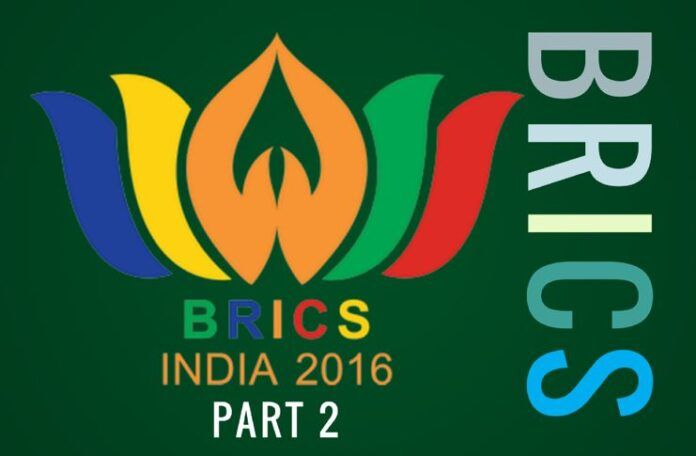Concluding portion of BRICS Goa Declaration.