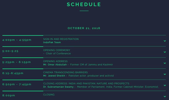 IndoPak2016 Schedule change