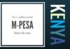 Using M-pesa Kenya leads the way in going cashless