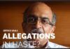 Perusal of some of the allegations leveled by Prashant Bhushan and their veracity