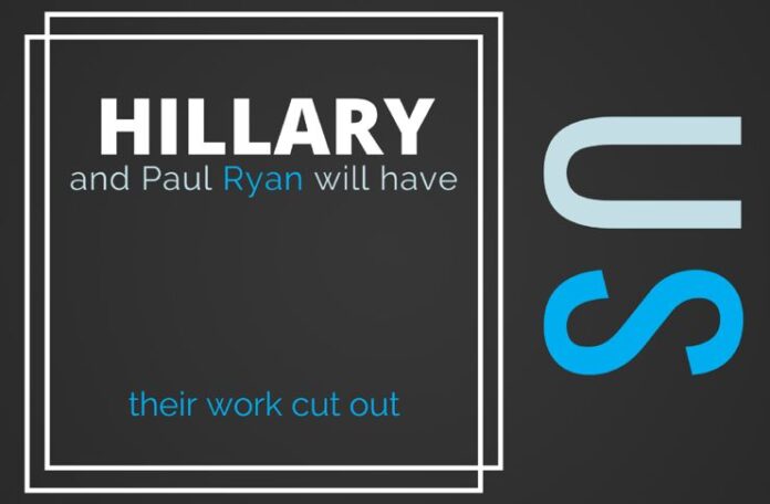 Hillary Clinton will need to work closely with Paul Ryan to ensure the success of American Capitalism