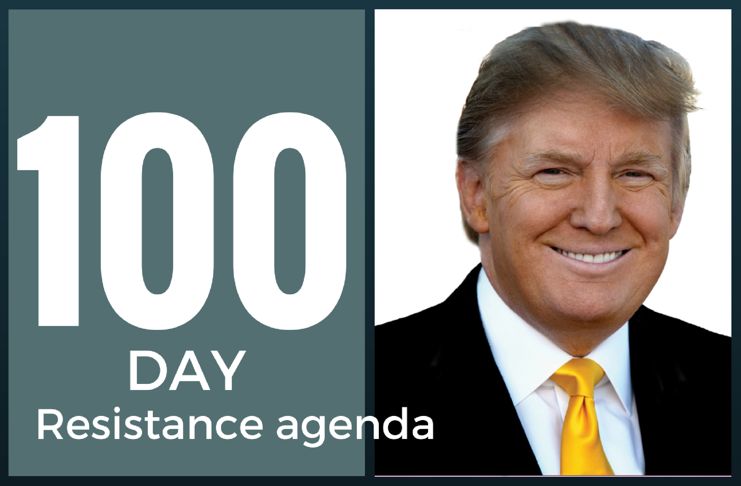 Rally to Democrats to form their own First 100 Day agenda