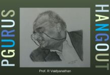 PGurus in conversation with Prof R Vaidyanathan