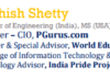 Profile of Aashish Shetty