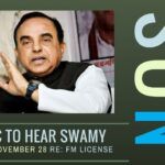 Swamy will be in the Supreme Court on Nov 28 to request court to cancel FM license to Sun Group