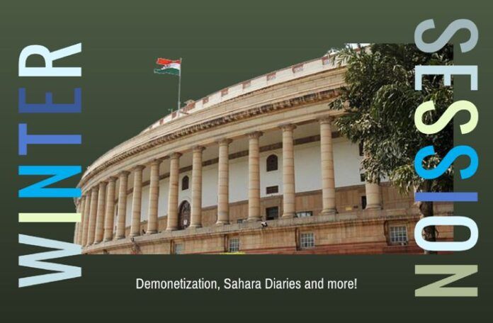 Demonetization, Sahara Diaries among topics that will be raised in Parliament session.