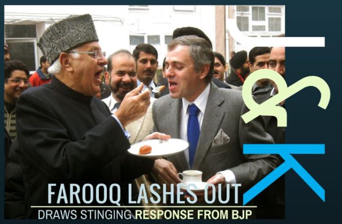 Did Farooq Abdullah cross the Lakshman Rekha by raking up PoK?