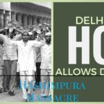 Delhi HC agrees to allow Dr. Swamy's petition to submit additional evidence in the Hashimpura massacre case
