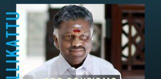 By acting quickly and decisively, Panneerselvam may have earned the trust of the Central Govt.