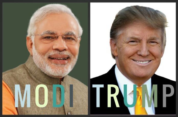 An opinion piece on the performance of Trump v Modiji