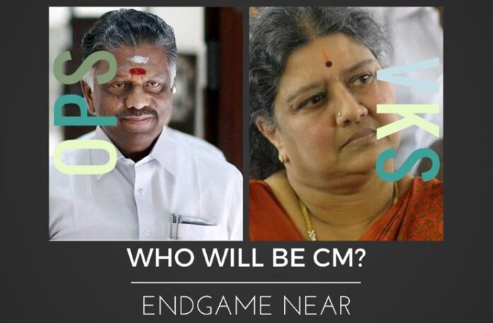 The way to CM's chair for Sasikala continues to be long winded & fortuitous