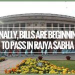 Finally, bills are beginning to pass in Rajya Sabha-pg