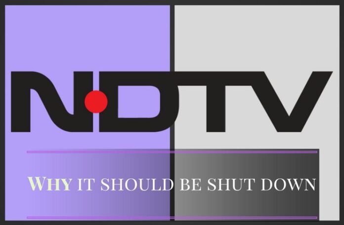 More lies from Prannoy Roy and his henchaman at NDTV