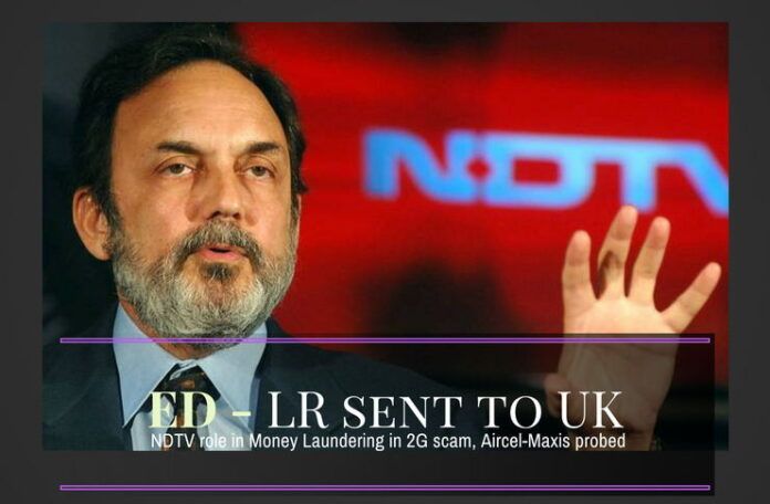 Role of NDTV in Aircel Maxis, 2G scam & others probed by ED