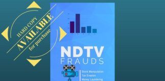 The print version of NDTV Frauds is now available for purchase