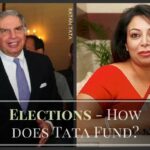 A conversation between Tata employee and Niira on how Tata funds political parties covertly