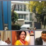 Why is Chidambaram renting one floor of a posh apartment from his wife and son?