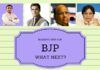 What are the "must-do" items for BJP in the next few months?
