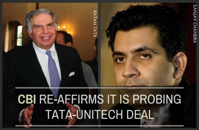 CBI confirms that it is probing Tata covert financing in 2G Scam
