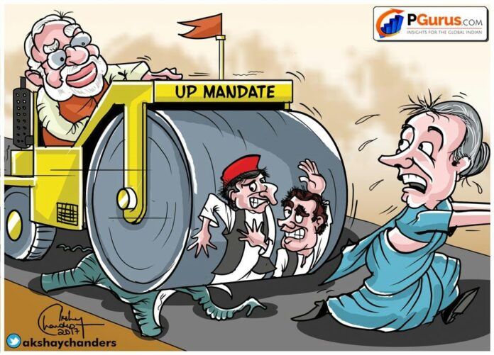 Congress tie-up hurts SP big as the #UPBoys fall flat