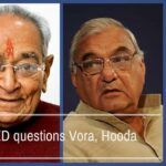 ED questions Vora, Hooda in connection with illegal land allotments in Panchkula for National Herald.